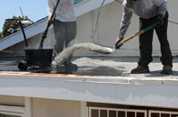 Elerch flat roofing repair